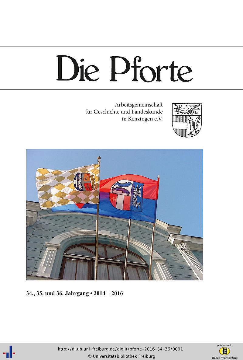"Die Pforte" 2014-16 - 34/35/36